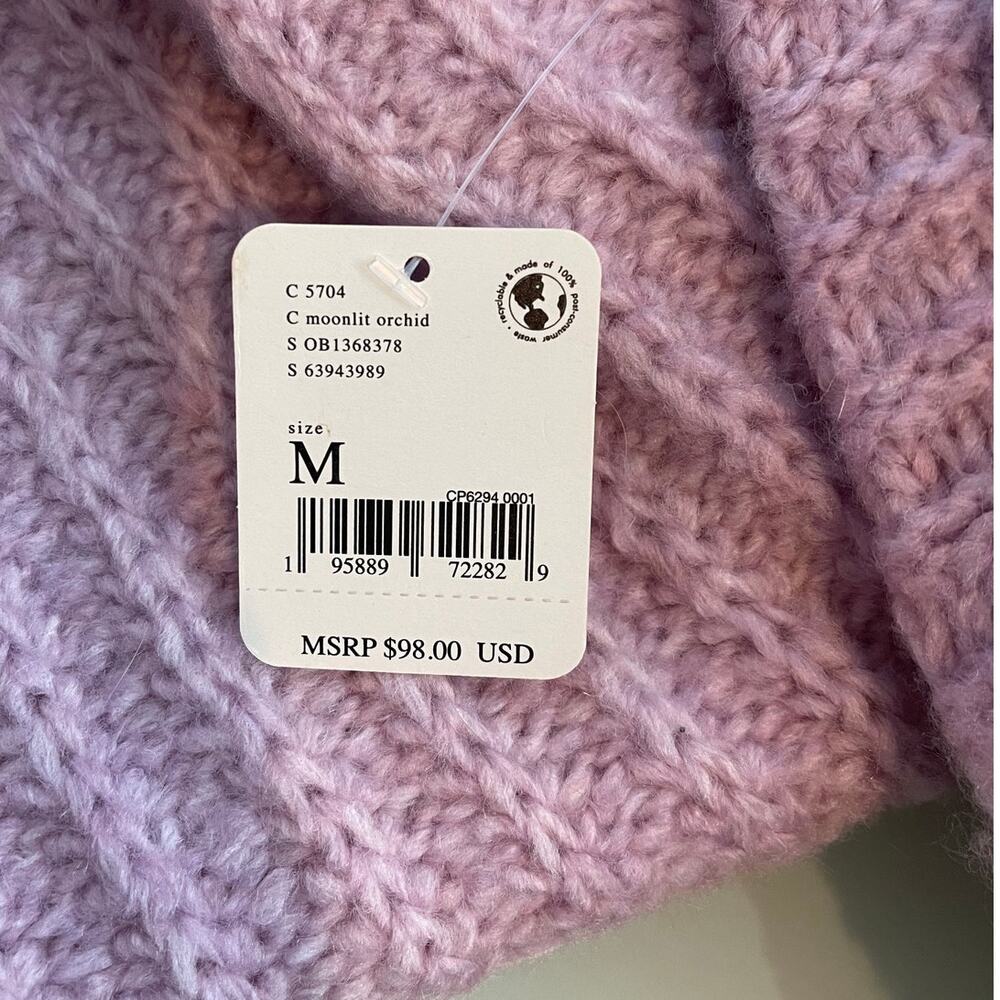 New Free People Carter Pullover in Moonlit Orchid Women's Size M - Picture 7 of 11